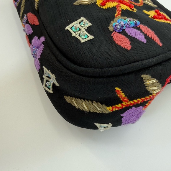 Vintage Marco Avane Handmade Floral Beaded Evening Shoulder/Clutch Bag - Picture 6 of 16